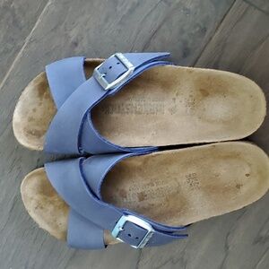 Birkenstock Siena Cross Strap, blue, size 37